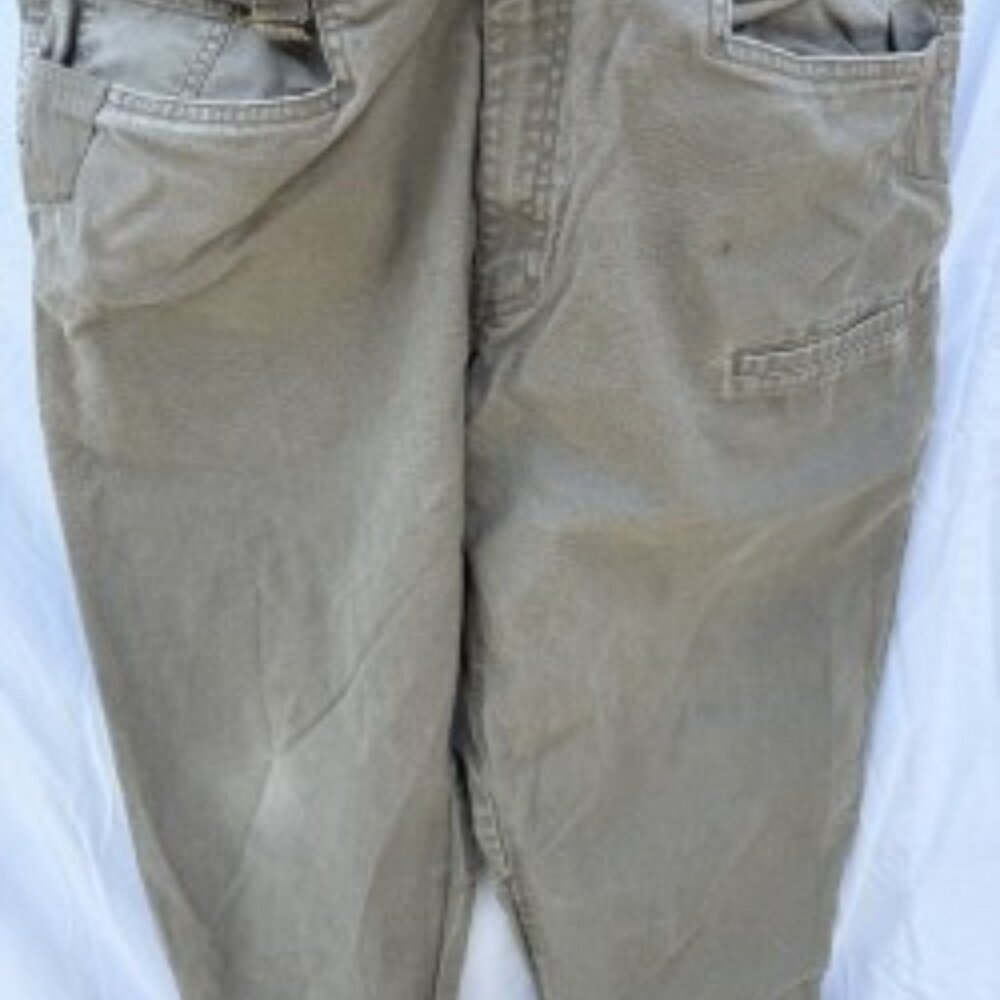MEN Heavy Duty Canvas Work Pant 38x30, Khaki